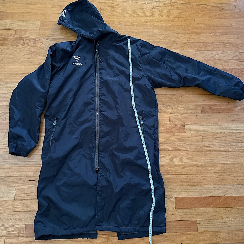 VATHLETICA swim sport parka size L, Navy blue new
